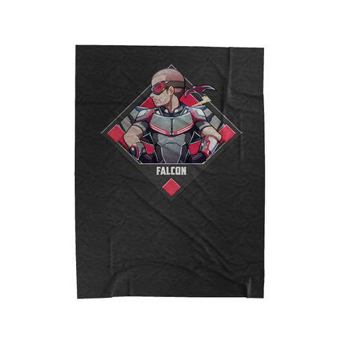 Hero Falcon Velveteen Blanket