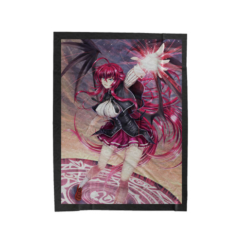 High School Dxd Tv Series Velveteen Blanket