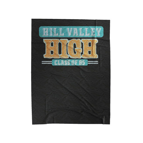 Hill Valley High Class 0F 95 Back To The Future Ghostbusters 80S Movie Velveteen Blanket