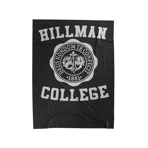 Hillman College 80's Retro 1 Velveteen Blanket