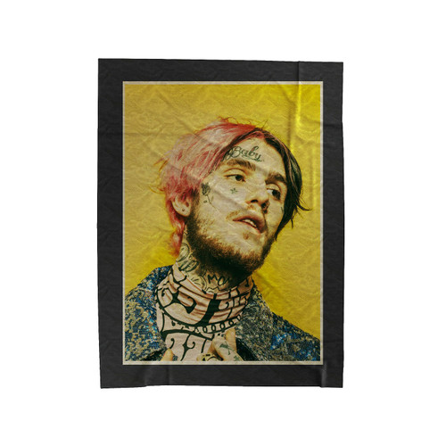 Hip Hop Rapper Lil Peep 1 Velveteen Blanket