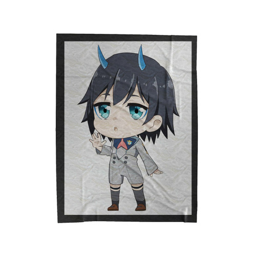 Hiro Cute Darling In The Franxx Velveteen Blanket