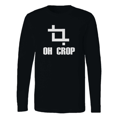 This classic fit oh crop dslr camera photography long sleeve shirt is casually elegant and very comfortable. With fine quality print to make one stand out, it's a perfect fit for every occasion.