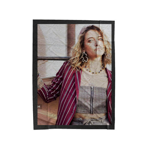 Hollywood Actress Paris Jackson Velveteen Blanket