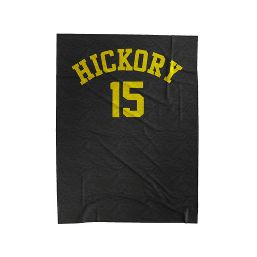 Hoosiers 80's Hickory Chitwood Movie Retro Indiana High School Basketball Velveteen Blanket