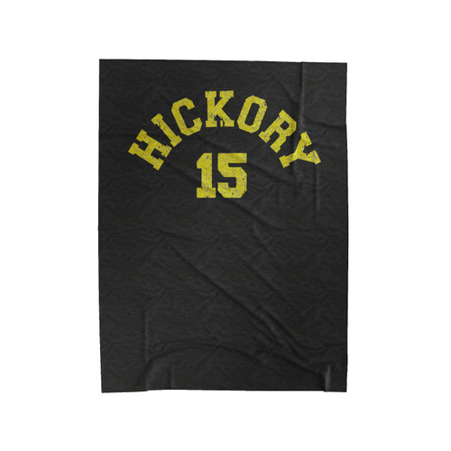 Hoosiers Hickory Huskers Jimmy Chitwood Jersey Replica Vintage Velveteen Blanket