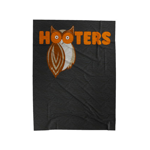 Hooters Owl Boobs America Usa Waitress 2 Velveteen Blanket