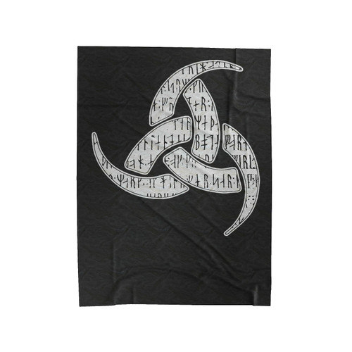 Horn Of Odin Norse Mythology Viking Velveteen Blanket