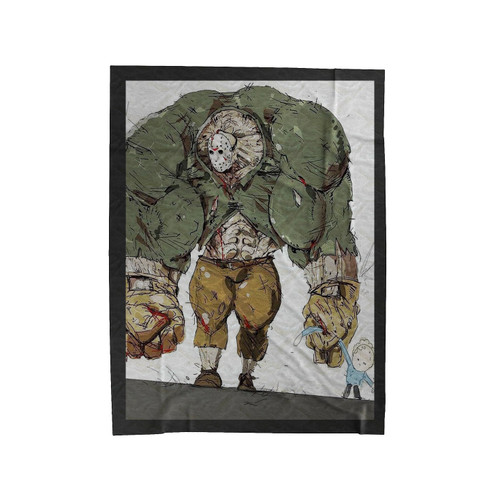 Horror Artwork Velveteen Blanket