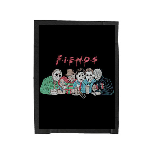 Horror Friend Zone Velveteen Blanket