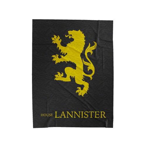 House Lannister Game Of Thrones Logo Velveteen Blanket