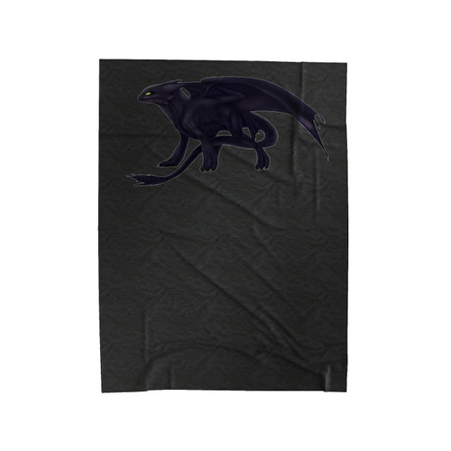 How To Train Your Dragon Night Fury Velveteen Blanket How To Train Your Dragon Night Fury Velveteen Blanket