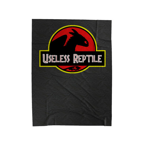 How To Train Your Dragon Toothless Night Fury Crossover Jurassic Park Logo Velveteen Blanket How To Train Your Dragon Toothless Night Fury Crossover Jurassic Park Logo Velveteen Blanket