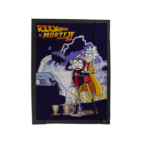 Huge Rick And Morty Velveteen Blanket