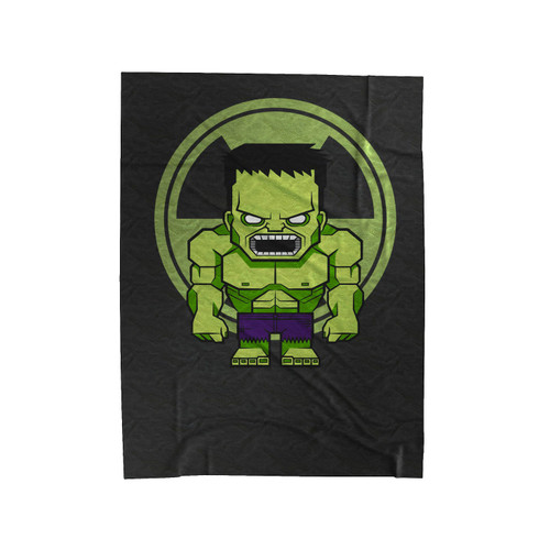 Hulk Avengers Character Velveteen Blanket