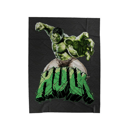 Hulk Avengers Endgame Velveteen Blanket