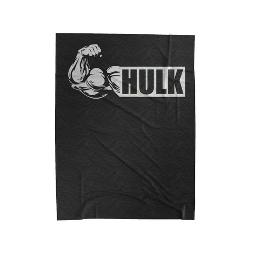 Hulk Cool Fitness Gym Good Vibes Workout Exercise Retro 2 Velveteen Blanket