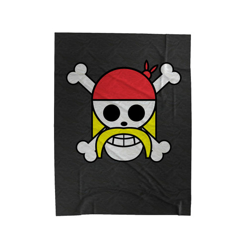 Hulk Pirate Logo Velveteen Blanket