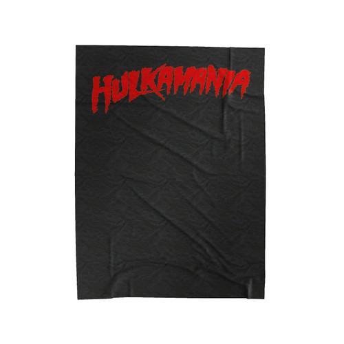 Hulkamania Wrestling Wcw Vintage Hulk Hogan Hulk A Mania Velveteen Blanket
