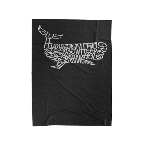 Humpback Whale Velveteen Blanket