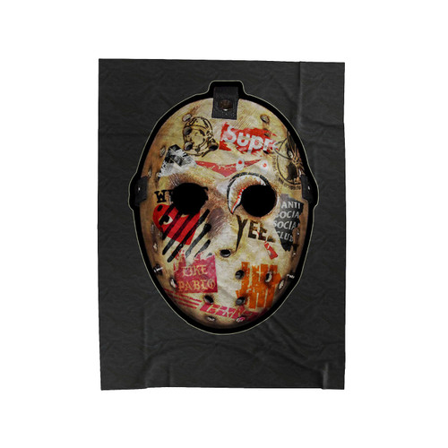 Hype Jason Mask Scary Velveteen Blanket
