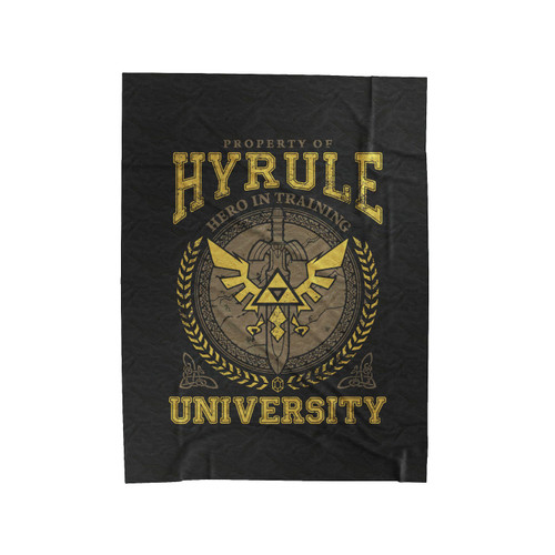 Hyrule University Legend Of Zelda Velveteen Blanket