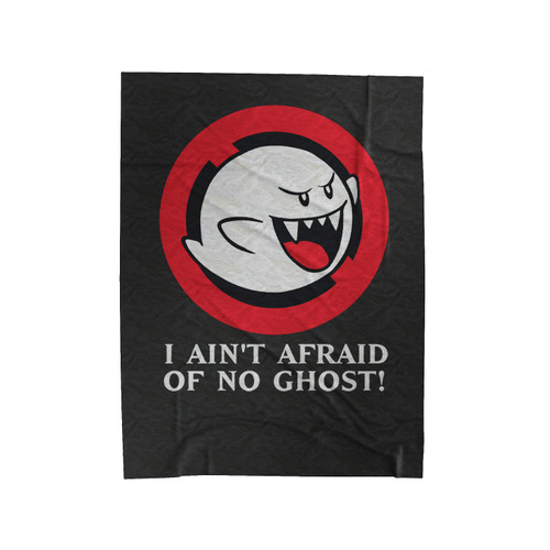 I Aint Afraid Of No Ghost Velveteen Blanket