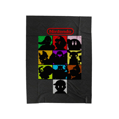 I Am A Nintendo Fan Velveteen Blanket
