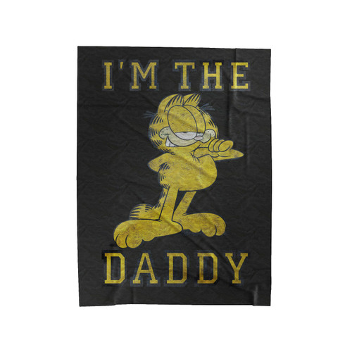 I Am Daddy Garfield Velveteen Blanket