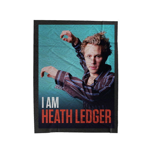 I Am Heath Ledger Velveteen Blanket