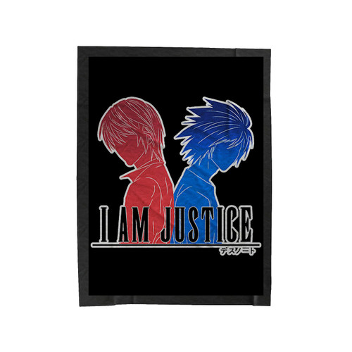 I Am Justice Final Fantasy Velveteen Blanket