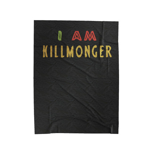 I Am Killmonger Black Panther Velveteen Blanket
