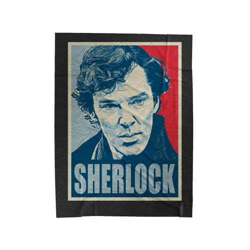 I Am Sherlock Holmes Velveteen Blanket