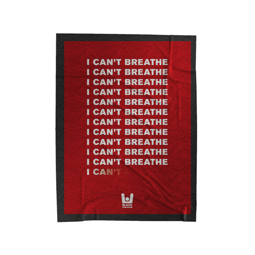 I Cant Breathe 1 Velveteen Blanket