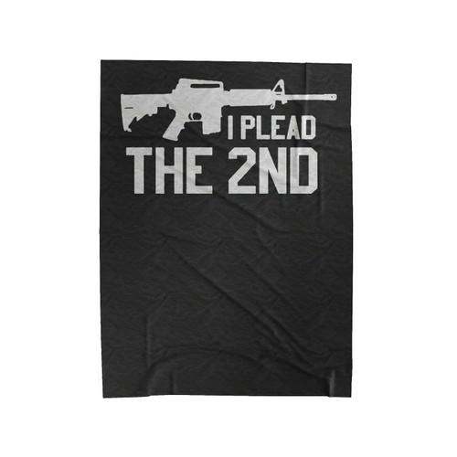 I Plead The 2Nd Velveteen Blanket