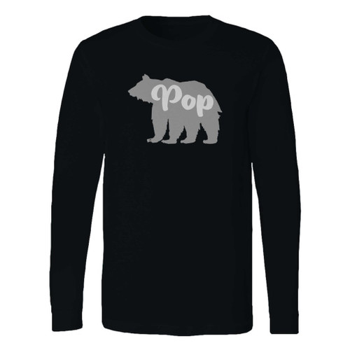 This classic fit pop bear grandfather custom long sleeve shirt is casually elegant and very comfortable. With fine quality print to make one stand out, it's a perfect fit for every occasion.
