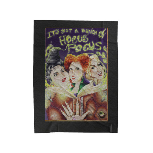 I Ts Just Bunch Hocus Pocus Velveteen Blanket