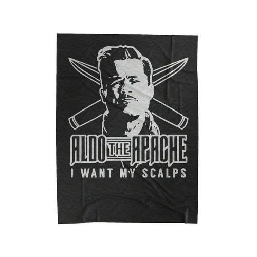 I Want My Scalps Inglorious Basterds Random Velveteen Blanket