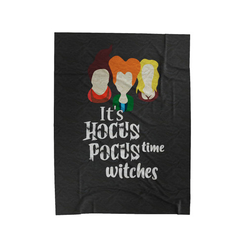 I'Ll Put A Spell On You Halloween Witch Spooky Hocus Pocus Velveteen Blanket