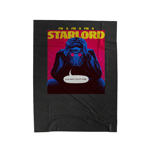 I'm A Star Lord Parody Starboy Superhero Velveteen Blanket