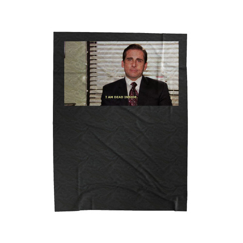 I'm Dead Inside Michael Scott The Office Tv Series Velveteen Blanket