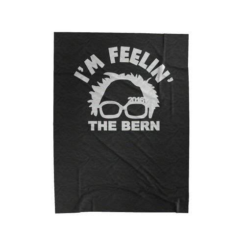 I'm Feelin The Bern Sanders Velveteen Blanket