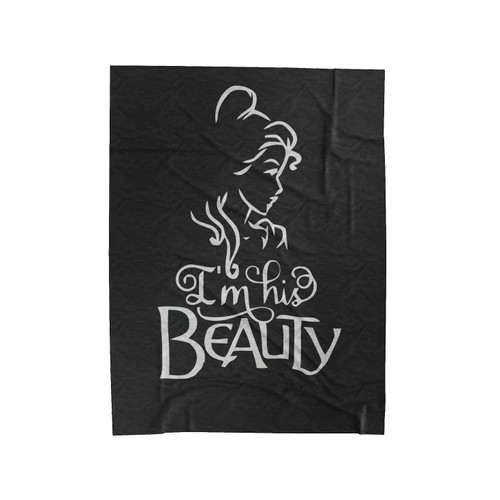 I'm His Beauty Belle Beauty And The Beast Disney Velveteen Blanket