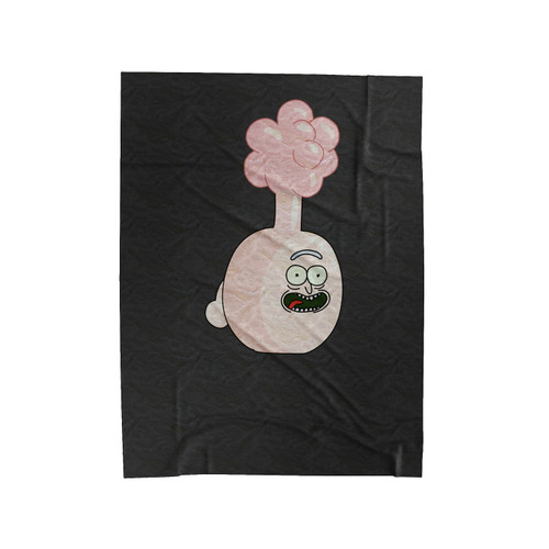 I'm Plumbus Rick Velveteen Blanket