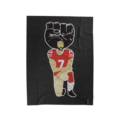 I'm With Colin Kaepernick Velveteen Blanket