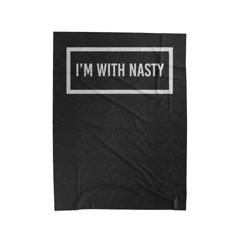 I'm With Nasty Election 2016 Hillary Clinton President Velveteen Blanket