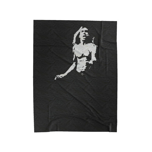 Iggy Pop Velveteen Blanket