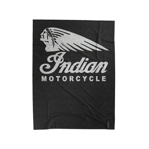 Indian Motorcycles Biker Motorbike Retro Usa Vintage Victory Velveteen Blanket