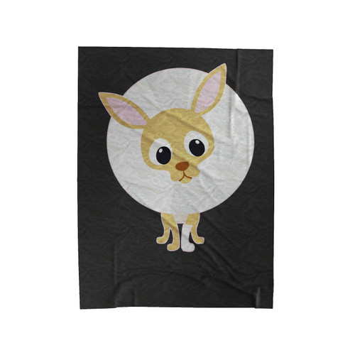 Injured Chachi Chibi Cute Velveteen Blanket