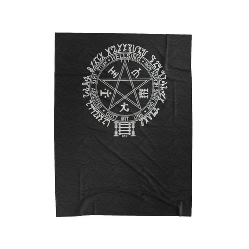 Inspired By Hellsing Anime Velveteen Blanket